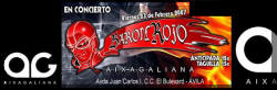 Entrada de concierto de Barón Rojo