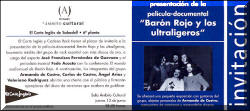 Entrada de concierto de Barón Rojo
