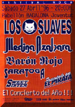 Póster de concierto de Barón Rojo