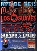Póster de concierto de Barón Rojo