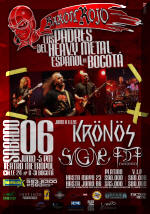 Póster de concierto de Barón Rojo