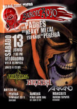 Póster de concierto de Barón Rojo
