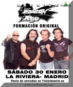 Póster de concierto de Barón Rojo