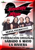 Póster de concierto de Barón Rojo