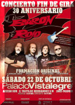 Póster de concierto de Barón Rojo
