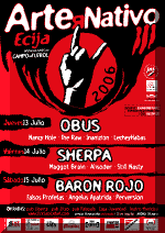 Póster de concierto de Barón Rojo