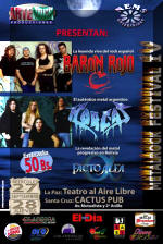 Póster de concierto de Barón Rojo