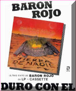 Póster de concierto de Barón Rojo