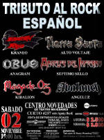 Póster de concierto de Barón Rojo