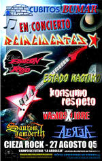 Póster de concierto de Barón Rojo