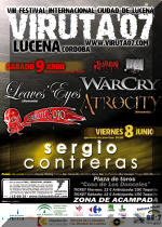 Póster de concierto de Barón Rojo