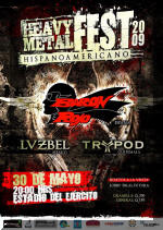 Póster de concierto de Barón Rojo