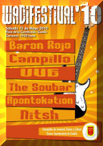 Póster de concierto de Barón Rojo
