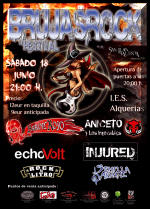 Póster de concierto de Barón Rojo